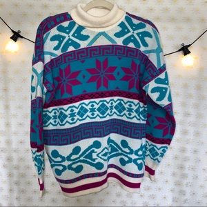 Retro Ski Sweater